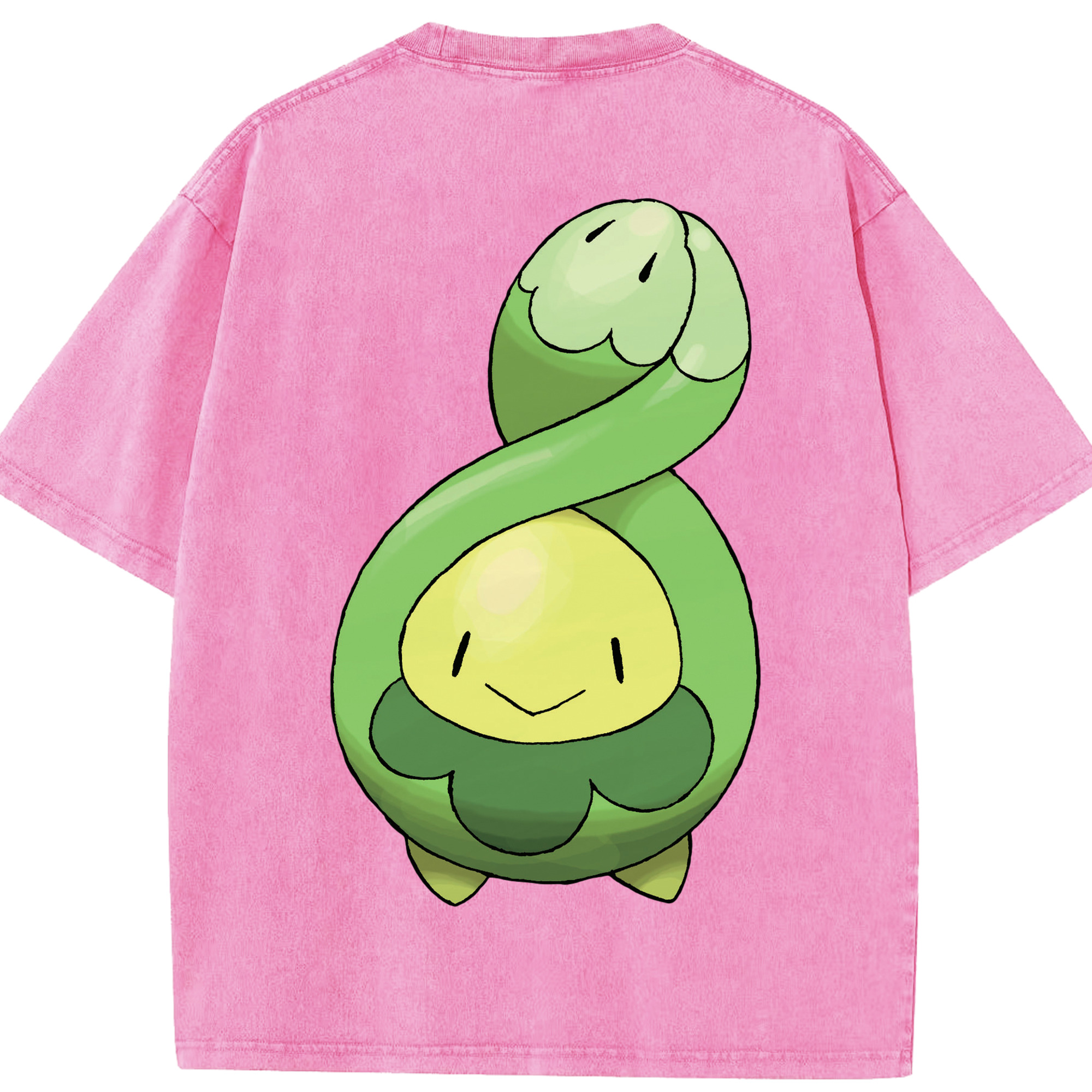 （画像用） ポケットモンスター Pokémon 綿100% ヴィンテージ風 半袖Tシャツ（背面プリント）